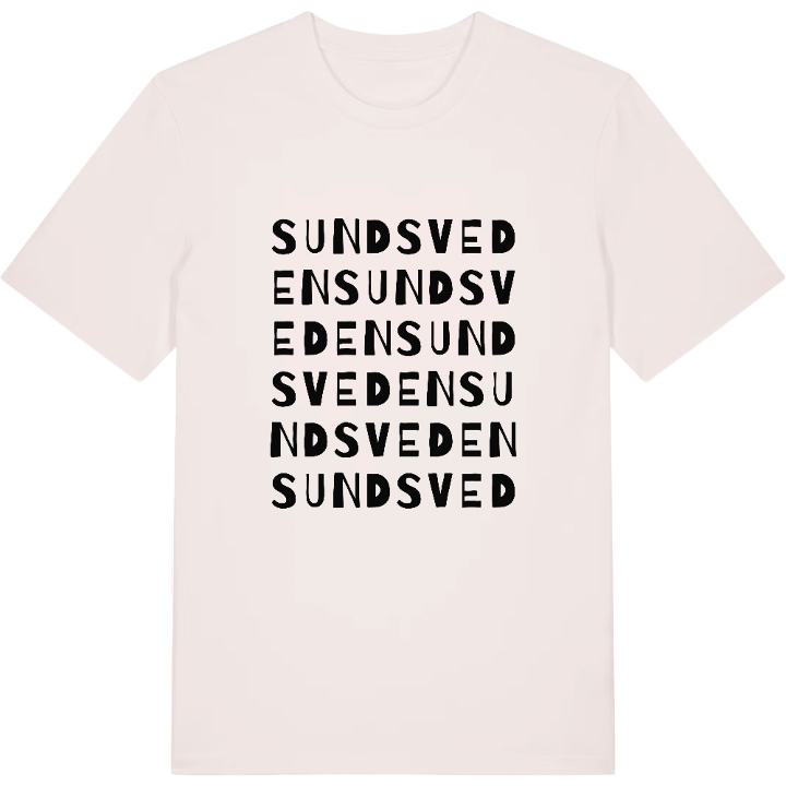Sundsveden ordlek t-shirt – t-shirt från PinShirt
