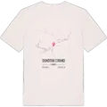 Sundsvik strand karta t-shirt