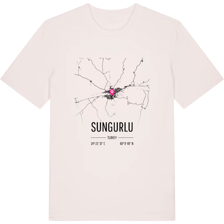 Sungurlu karta t-shirt – t-shirt från PinShirt