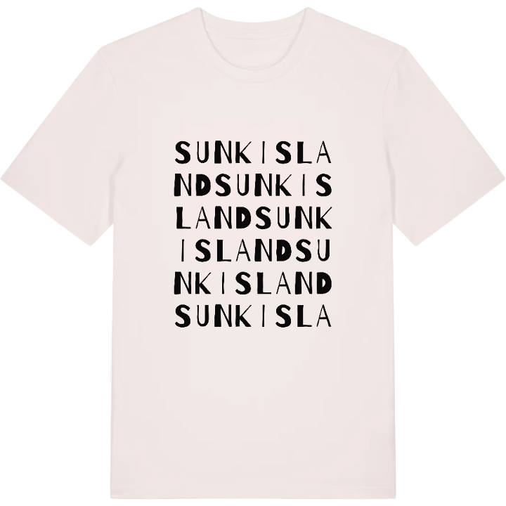 Sunk Island ordlek t-shirt – t-shirt från PinShirt