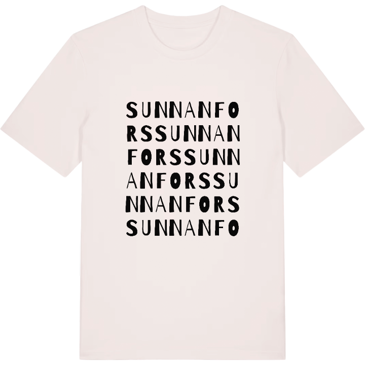 Sunnanfors ordlek t-shirt – t-shirt från PinShirt