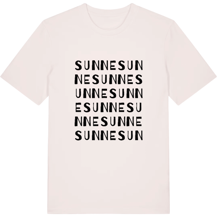 Sunne ordlek t-shirt – t-shirt från PinShirt