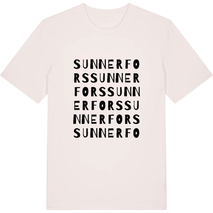 Sunnerfors ordlek t-shirt – t-shirt från PinShirt