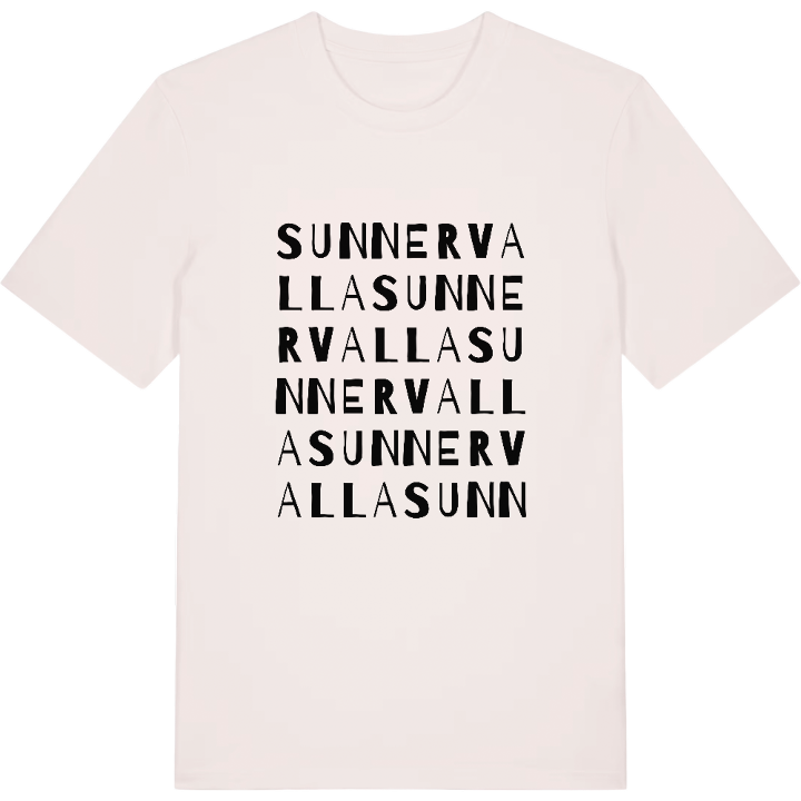 Sunnervalla ordlek t-shirt – t-shirt från PinShirt