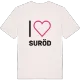 Jag älskar Suröd t-shirt stort tryck