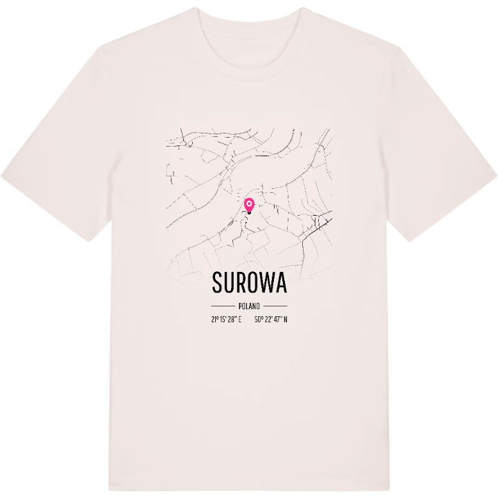 Surowa karta t-shirt – t-shirt från PinShirt