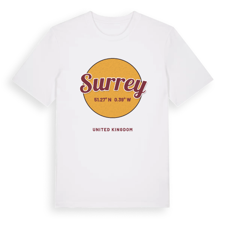 Surrey cirkel t-shirt – t-shirt från PinShirt