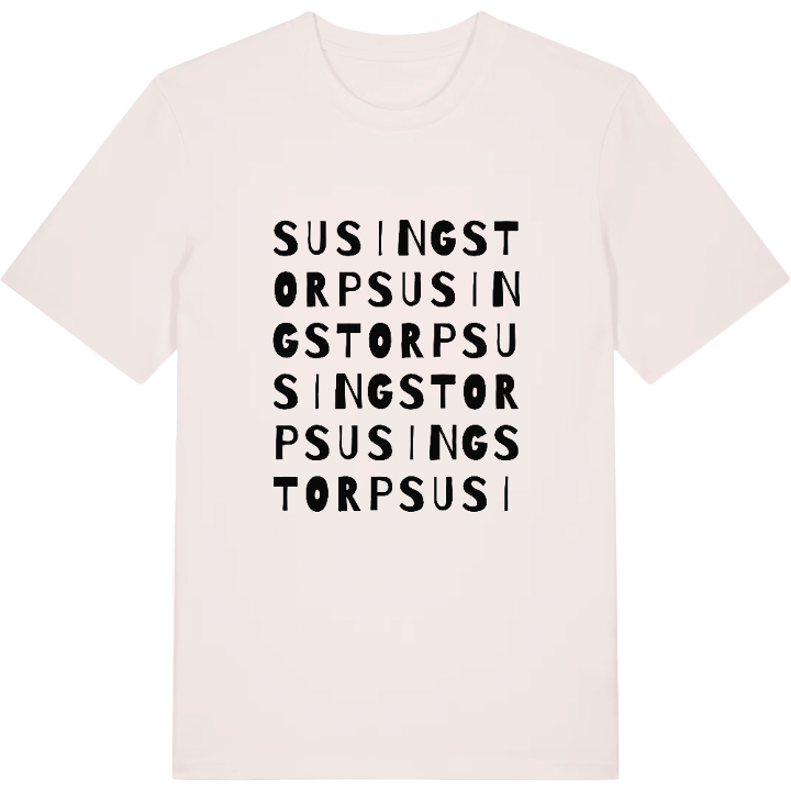 Susingstorp ordlek t-shirt – t-shirt från PinShirt