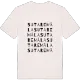 Sutaremåla ordlek t-shirt