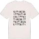 Sutareslätt ordlek t-shirt