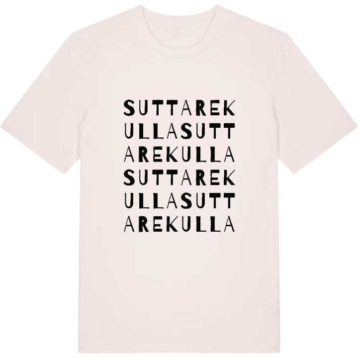 Suttarekulla ordlek t-shirt – t-shirt från PinShirt