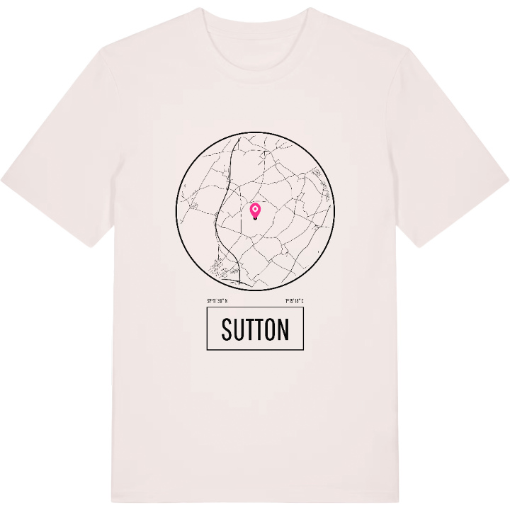 Sutton t-shirt – t-shirt från PinShirt