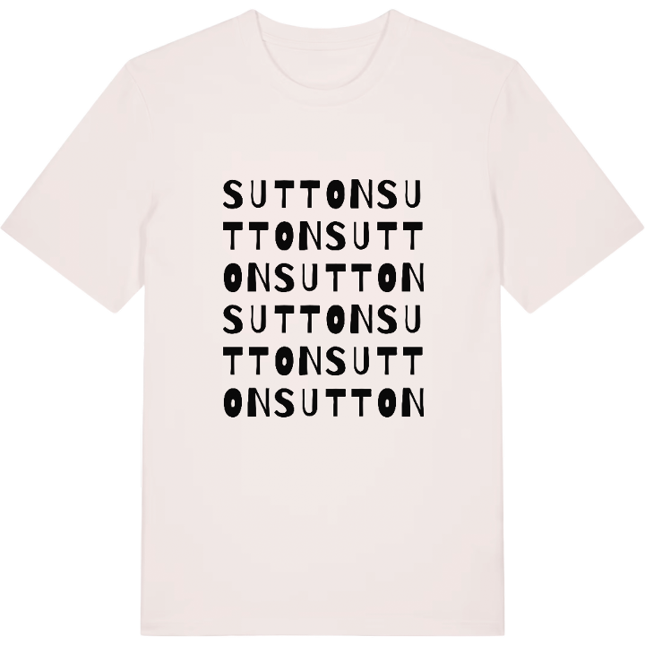 Sutton ordlek t-shirt – t-shirt från PinShirt