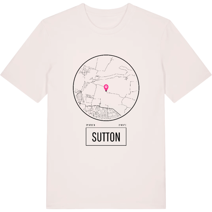 Sutton t-shirt – t-shirt från PinShirt