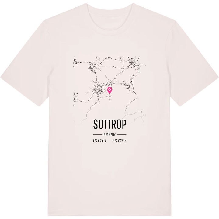 Suttrop karta t-shirt – t-shirt från PinShirt
