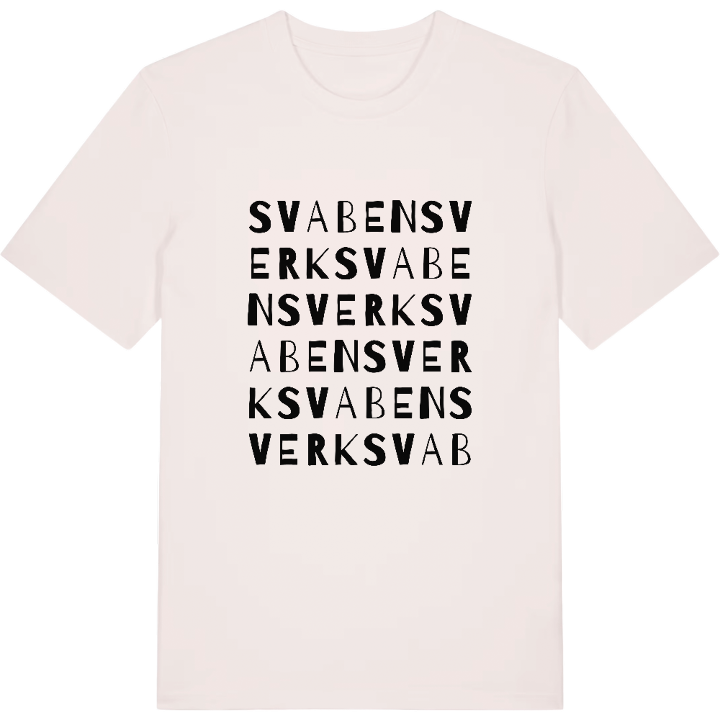 Svabensverk ordlek t-shirt – t-shirt från PinShirt