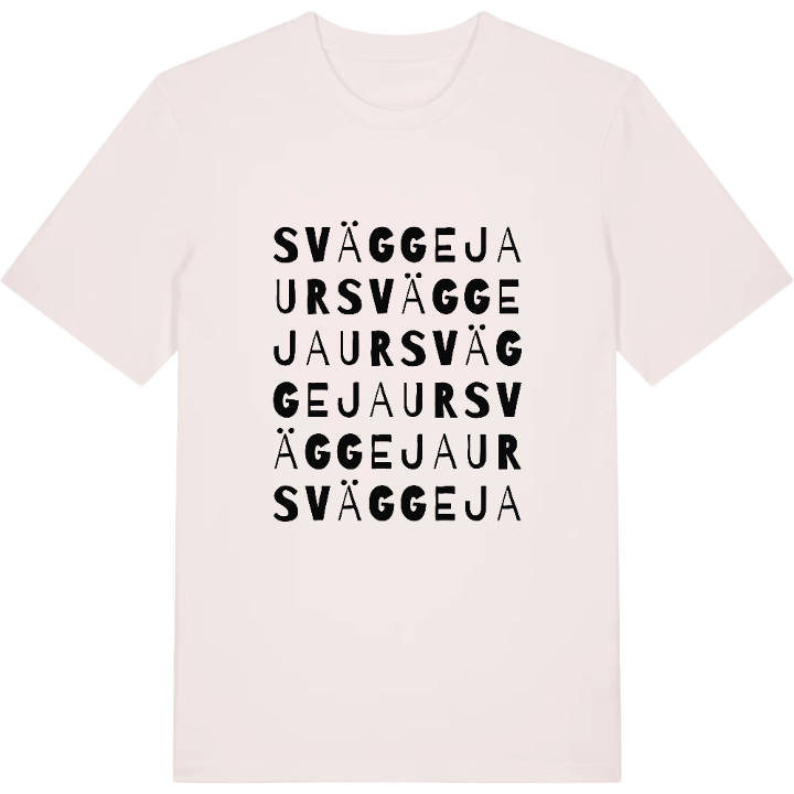 Sväggejaur ordlek t-shirt – t-shirt från PinShirt