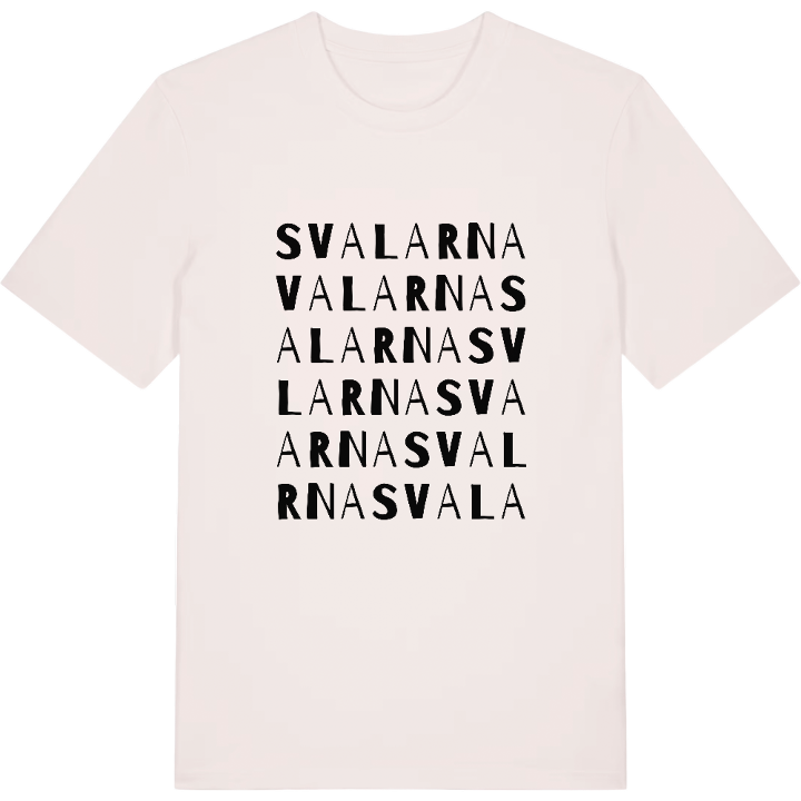 Svalarna ordlek t-shirt – t-shirt från PinShirt