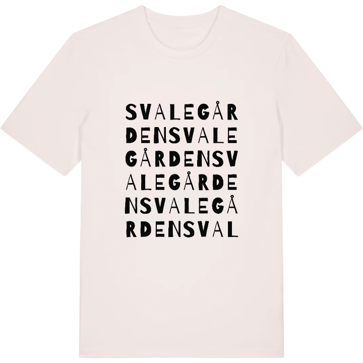 Svalegården ordlek t-shirt – t-shirt från PinShirt