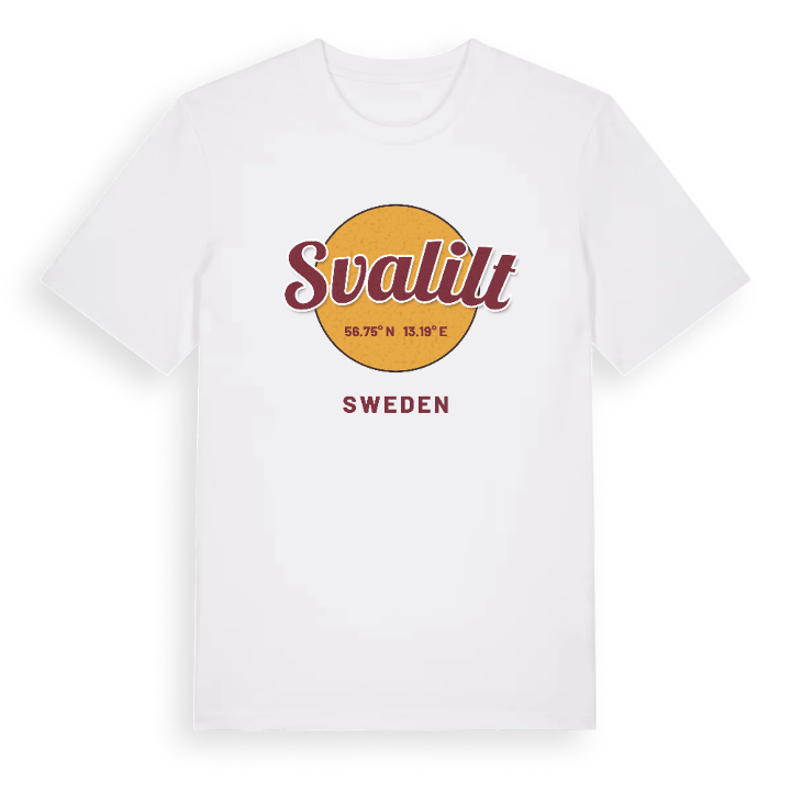 Svalilt cirkel t-shirt – t-shirt från PinShirt