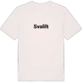 Svalilt fetstil t-shirt
