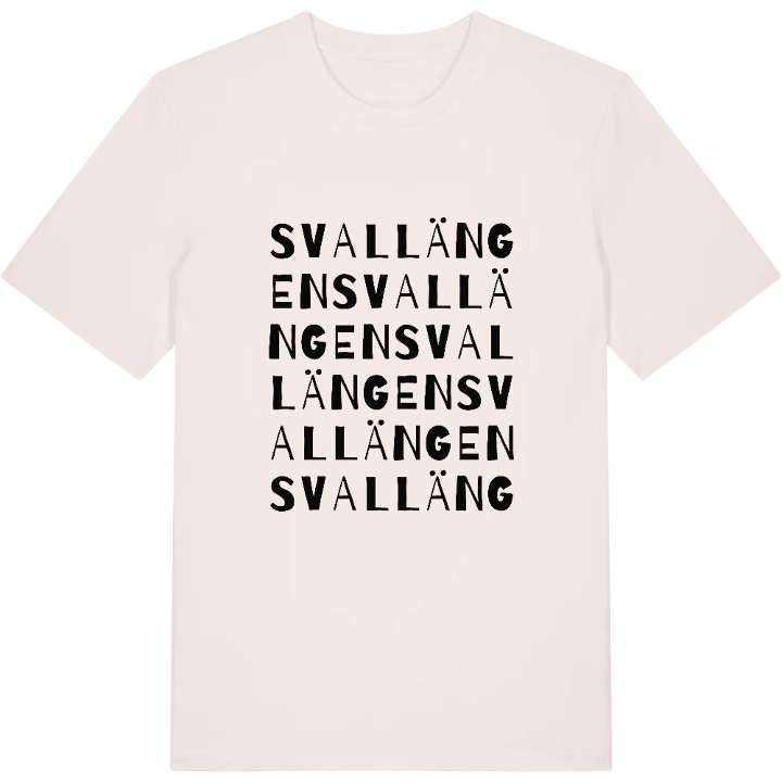 Svallängen ordlek t-shirt – t-shirt från PinShirt