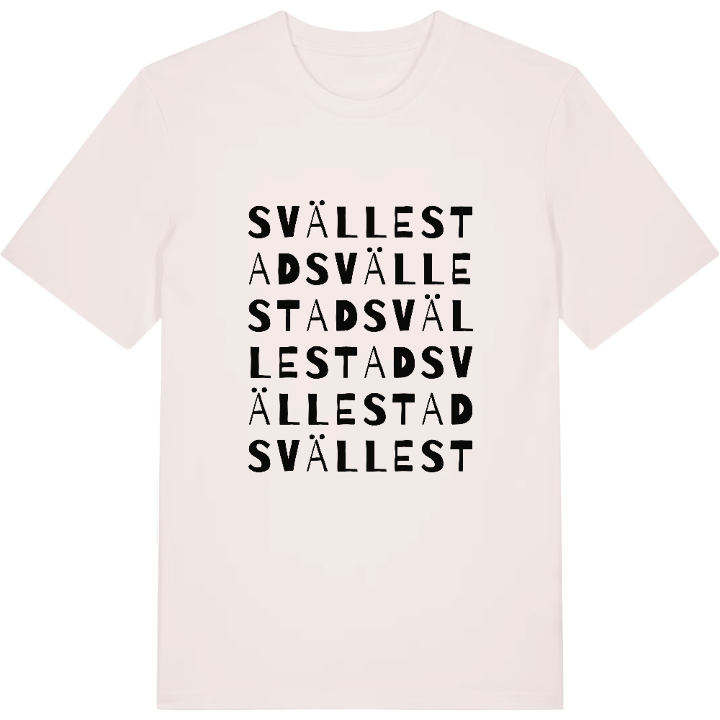 Svällestad ordlek t-shirt – t-shirt från PinShirt