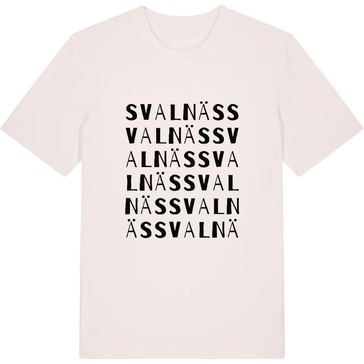Svalnäs ordlek t-shirt – t-shirt från PinShirt