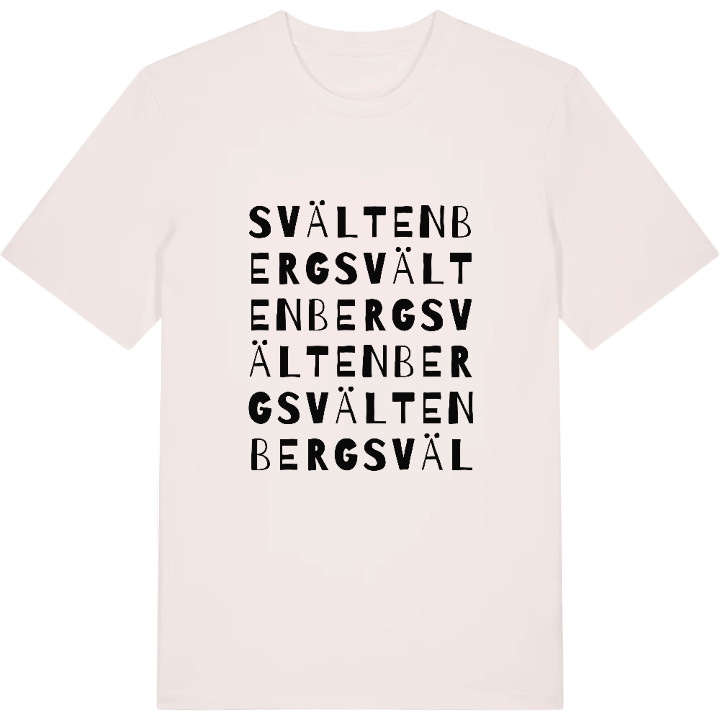 Svältenberg ordlek t-shirt – t-shirt från PinShirt