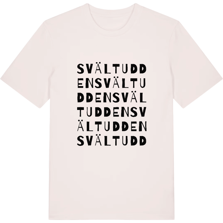 Svältudden ordlek t-shirt – t-shirt från PinShirt