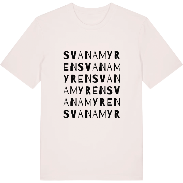 Svanamyren ordlek t-shirt – t-shirt från PinShirt