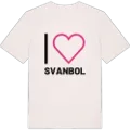 Jag älskar Svanbol t-shirt stort tryck