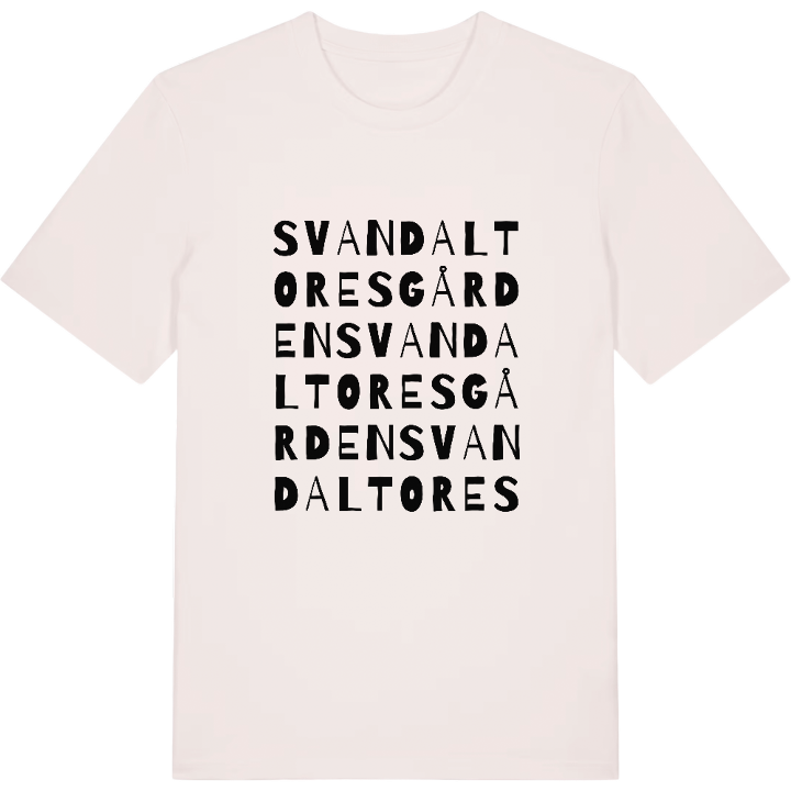 Svandal Toresgården ordlek t-shirt – t-shirt från PinShirt