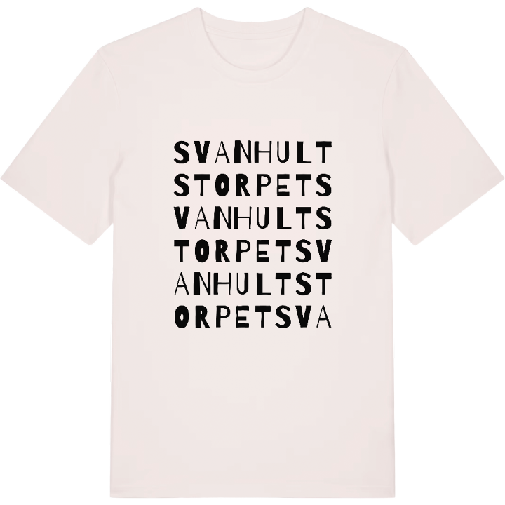 Svanhultstorpet ordlek t-shirt – t-shirt från PinShirt