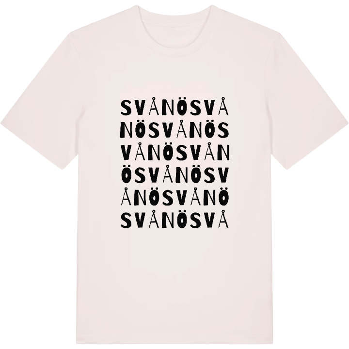 Svånö ordlek t-shirt – t-shirt från PinShirt
