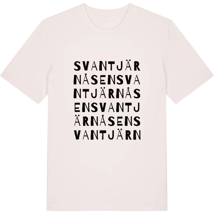 Svantjärnåsen ordlek t-shirt – t-shirt från PinShirt