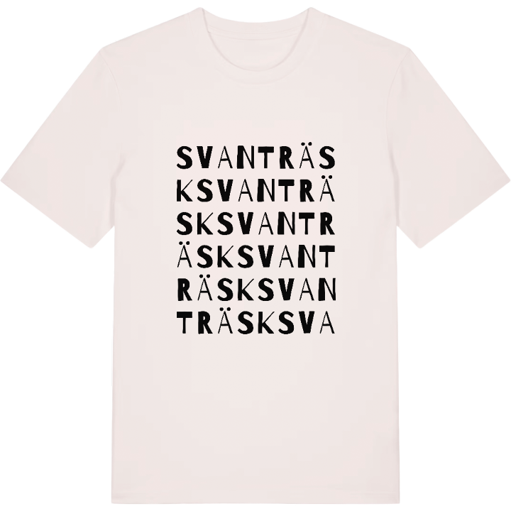 Svanträsk ordlek t-shirt – t-shirt från PinShirt