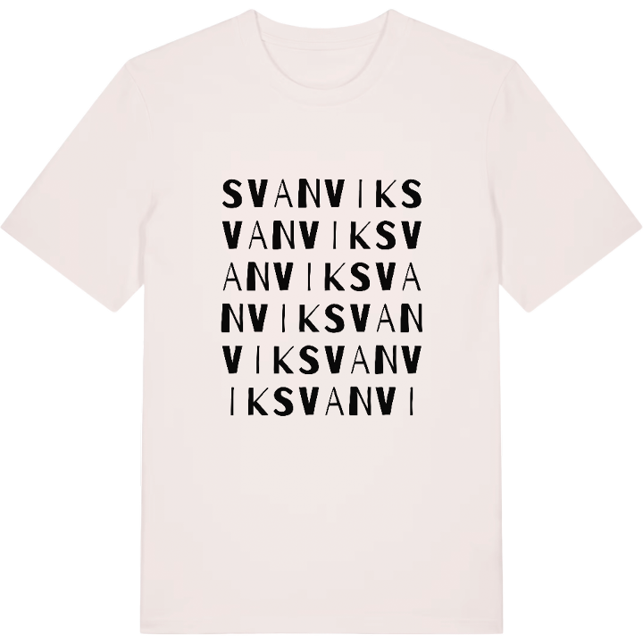 Svanvik ordlek t-shirt – t-shirt från PinShirt