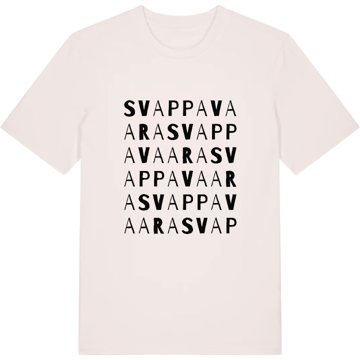 Svappavaara ordlek t-shirt – t-shirt från PinShirt