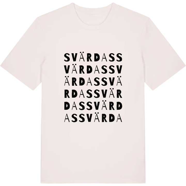 Svärdas ordlek t-shirt – t-shirt från PinShirt
