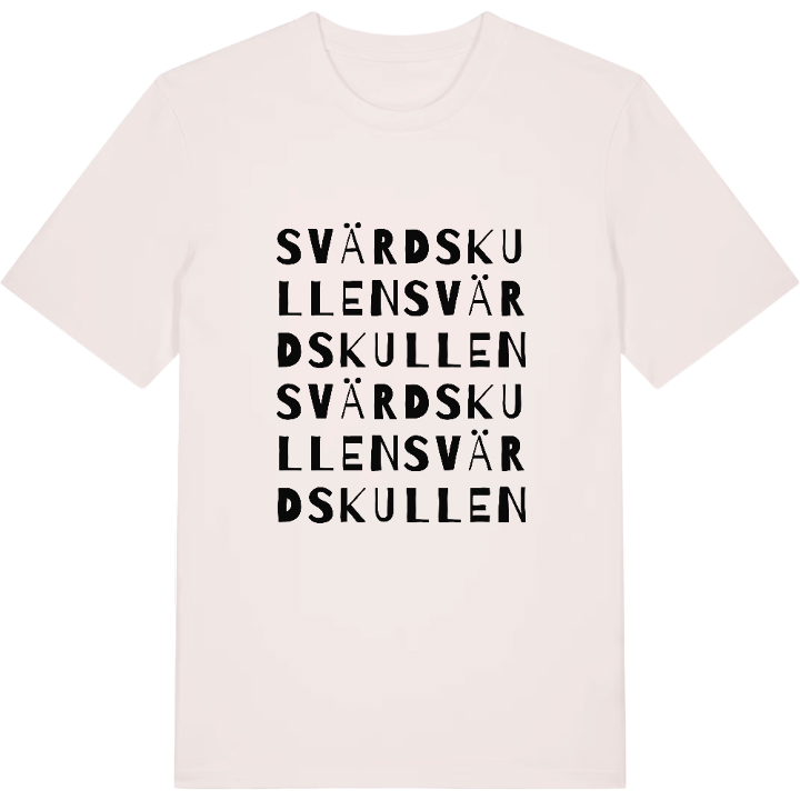 Svärdskullen ordlek t-shirt – t-shirt från PinShirt