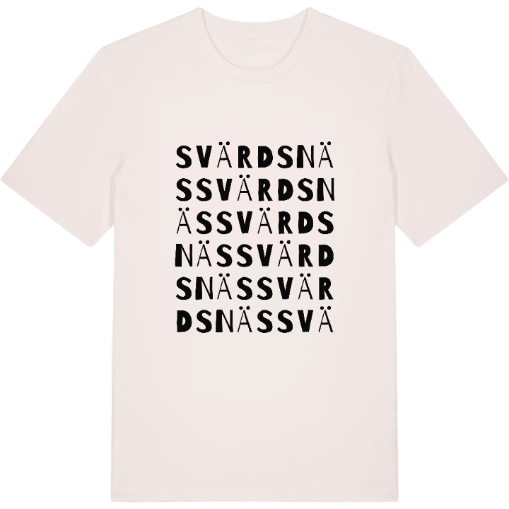 Svärdsnäs ordlek t-shirt – t-shirt från PinShirt