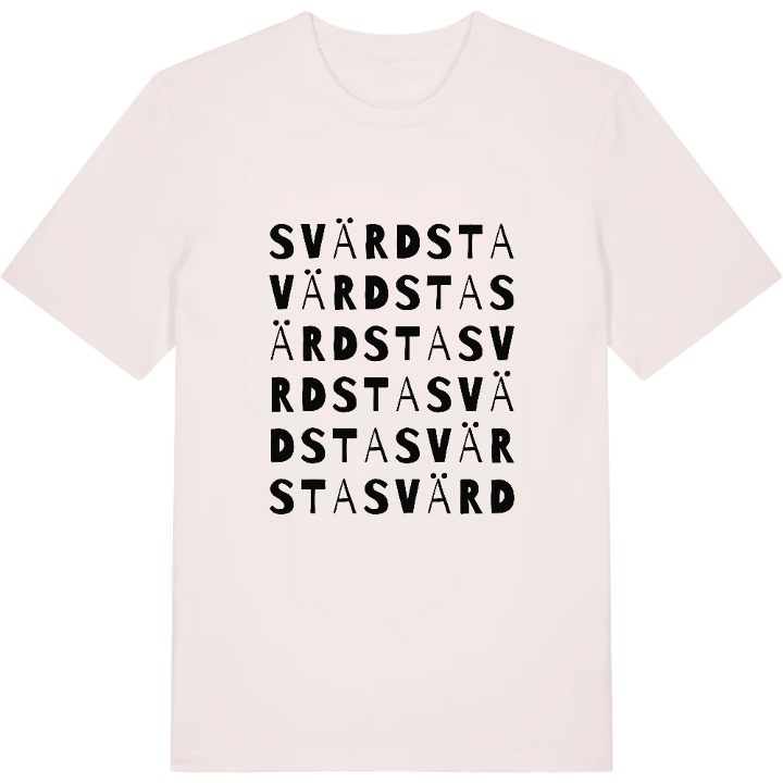 Svärdsta ordlek t-shirt – t-shirt från PinShirt