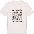 Svarshällan ordlek t-shirt