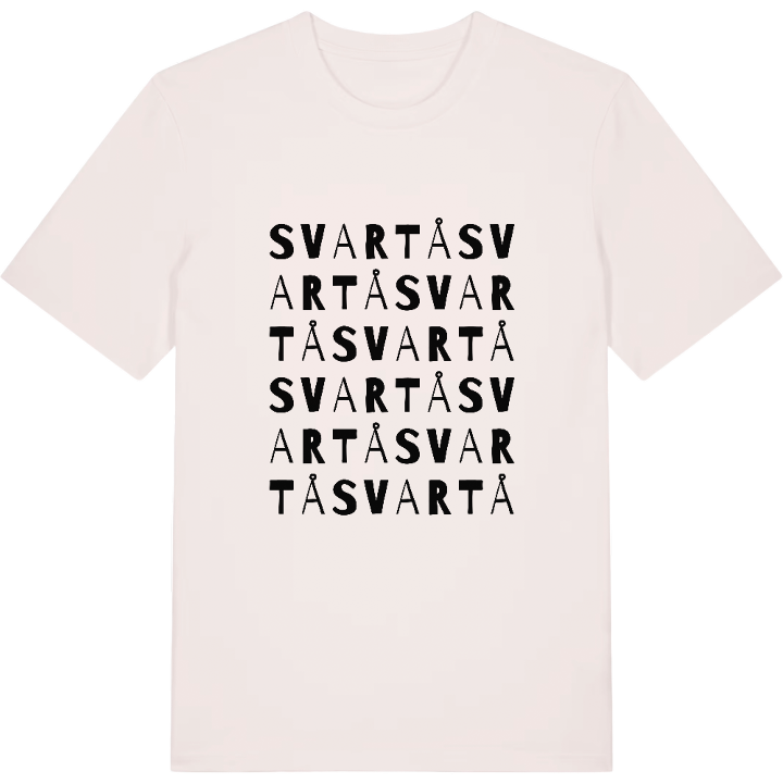 Svartå ordlek t-shirt – t-shirt från PinShirt
