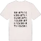 Svartbäck ordlek t-shirt