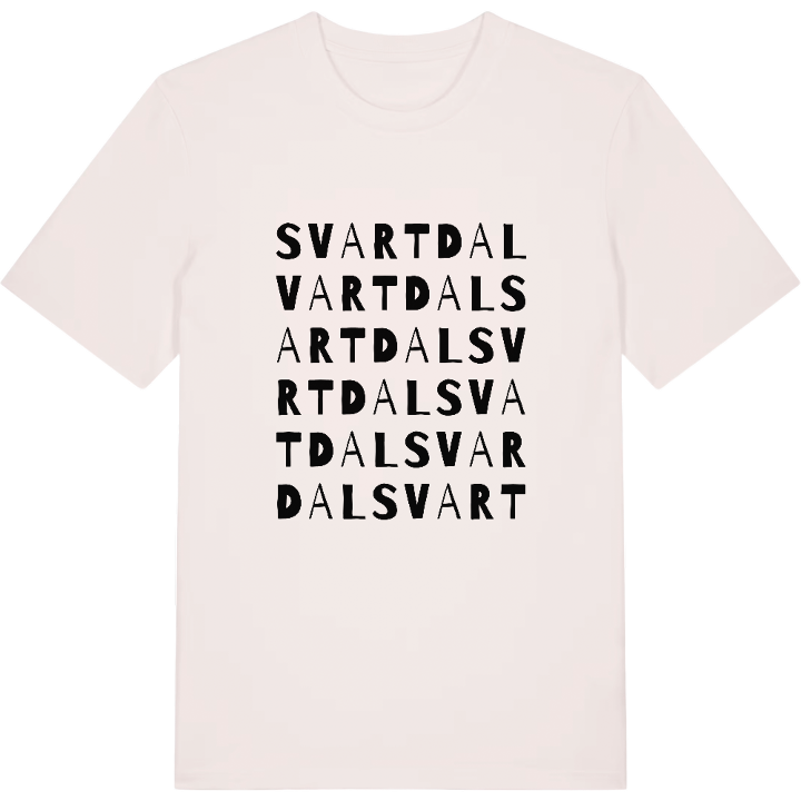 Svartdal ordlek t-shirt – t-shirt från PinShirt