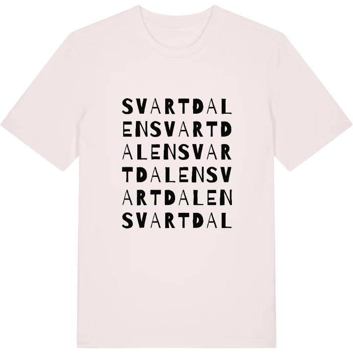 Svartdalen ordlek t-shirt – t-shirt från PinShirt