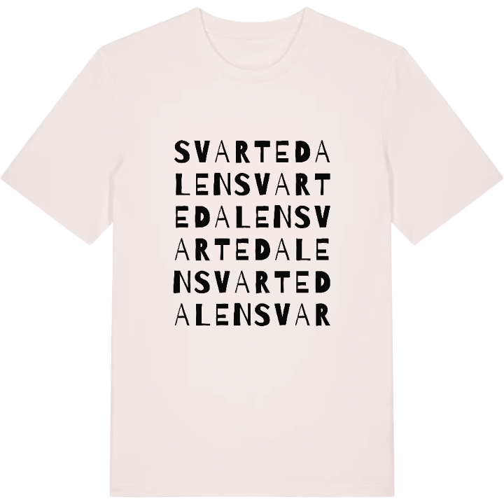 Svartedalen ordlek t-shirt – t-shirt från PinShirt
