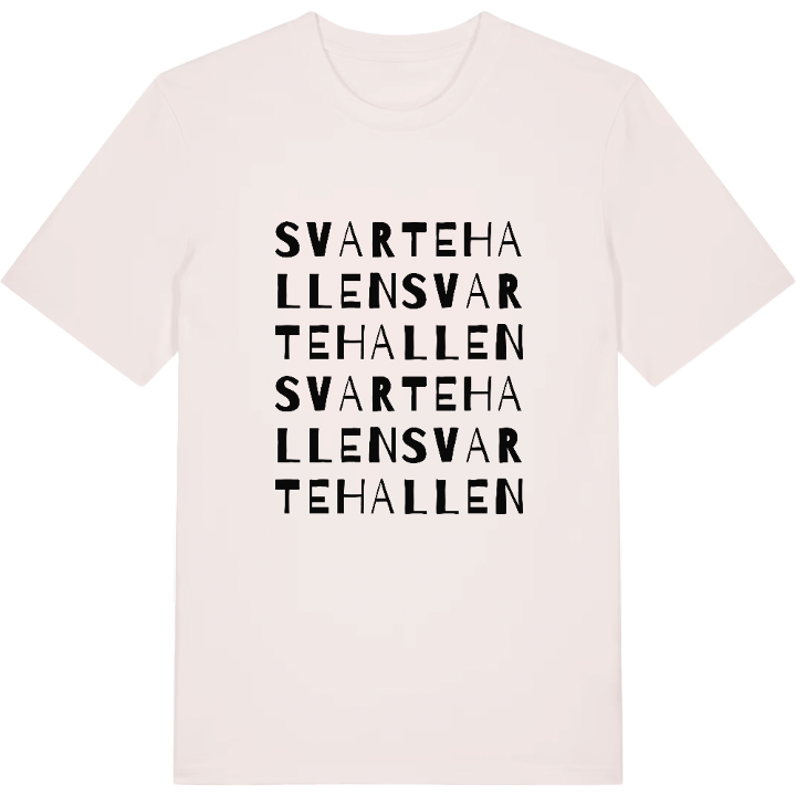 Svartehallen ordlek t-shirt – t-shirt från PinShirt